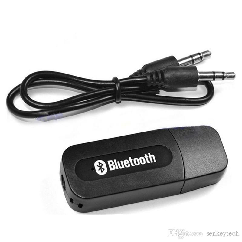 Portable USB 3.5mm Version 2.1 AUX Wireless Bluetooth Music Audio Receiver Adapter Car AUX Home Audio System - 649406