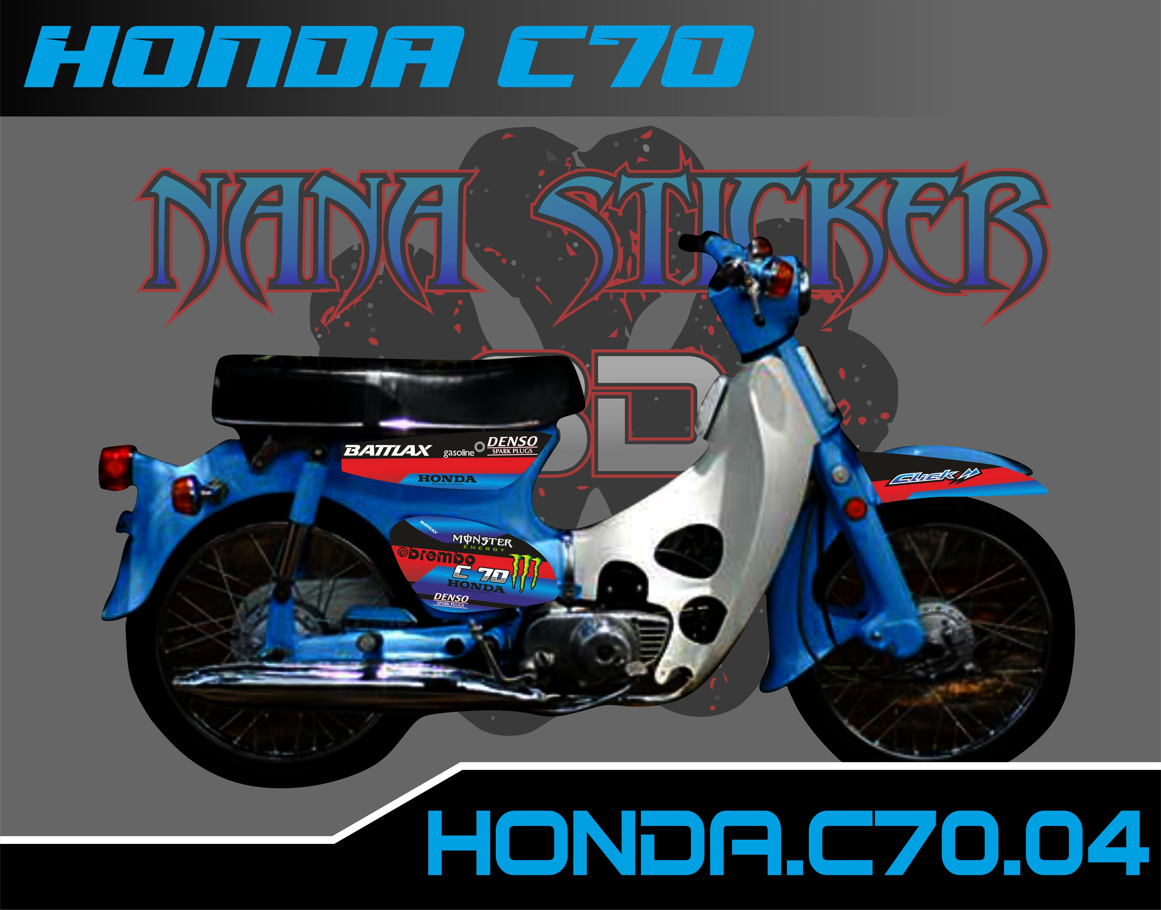 Jual Striping C70 List Motor Honda C70 Terbaru Jan 2022 Lazadacoid