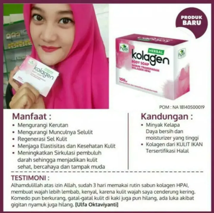 Hni Hpai Sabun Kolagen Transparan Membersihkan Melembabkan Kulit Tubuh Sabun Glowing Bpom Sabun Collagen Viral Anti Penuaan Dini Membersihkan Pori Pori Cod Lazada Indonesia Hni Hpai Sabun Kolagen Transparan Membersihkan Melembabkan Kulit Tubuh Sabun Glowing Bpom Sabun Collagen Viral Anti Penuaan Dini Membersihkan Pori Pori Cod Lazada Indonesia