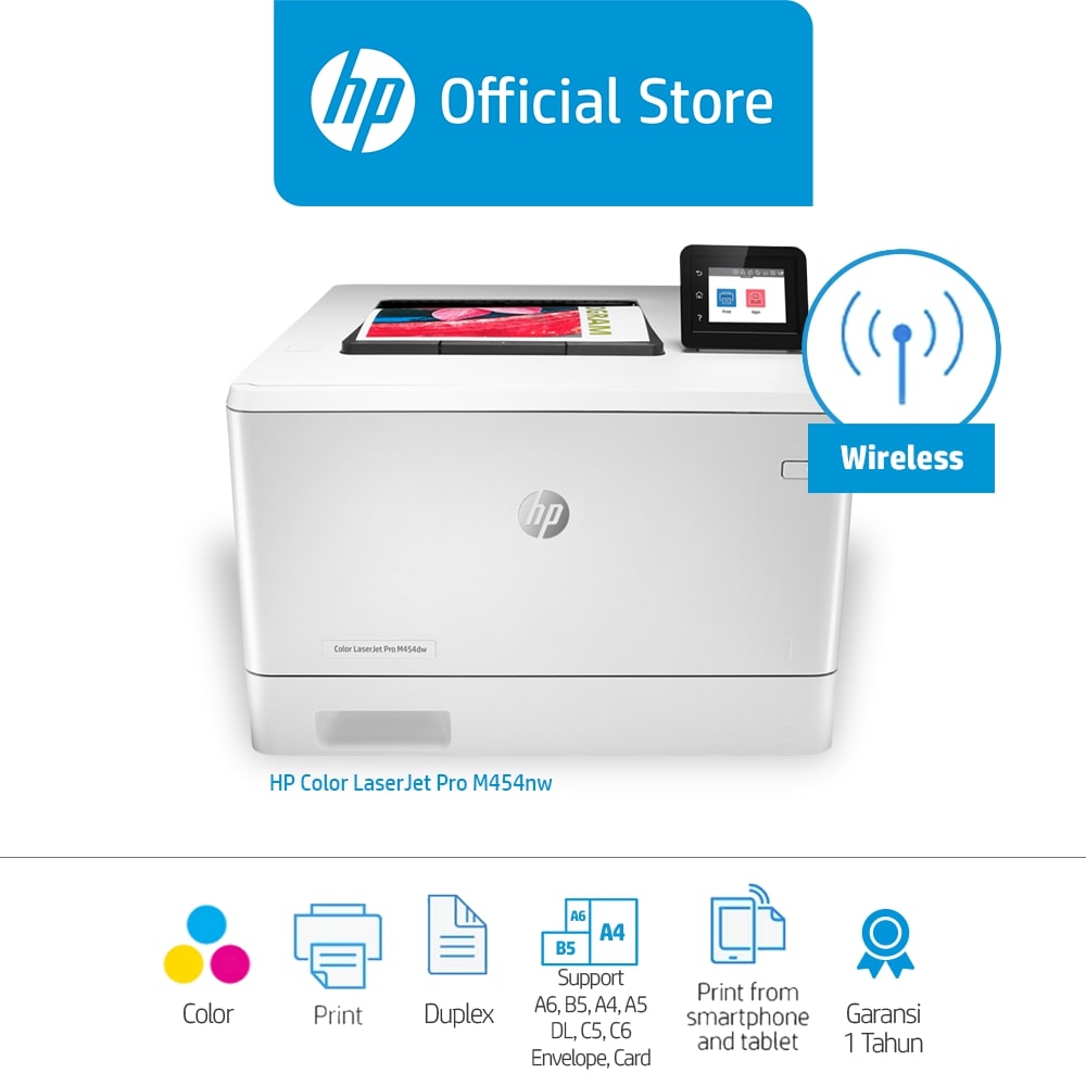 hp laserjet pro m454nw