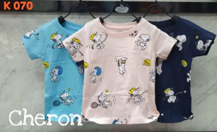 CHERON 16552 16872 - Kaos Anak Bisa Untuk Cewek dan Cowok