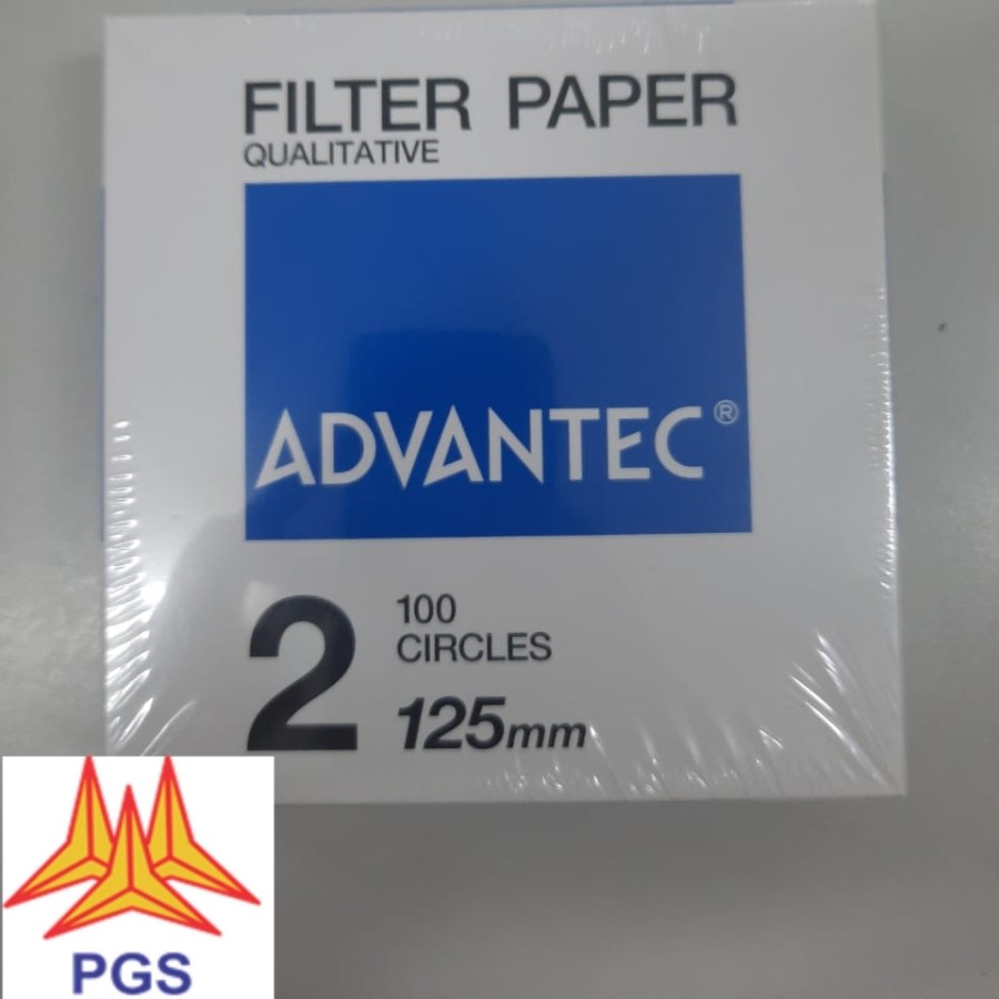 Advantec Filter Paper Qualitative No 2 diameter 125 mm Lazada Indonesia