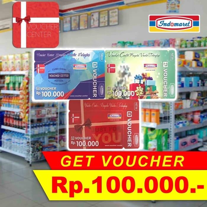 BEST SELLER (Promo) I Voucher Indomaret 100.000 100000 100 ribu Fisik - oSQiSWyX