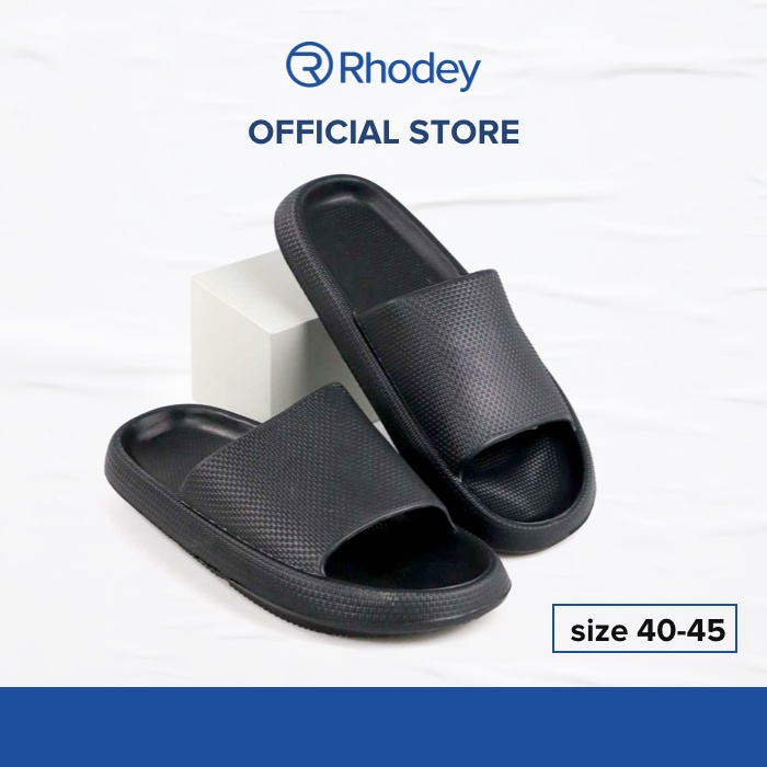 Rhodey Sandal Rumah Anti-Slip Slipper EVA Soft Unisex Lazada