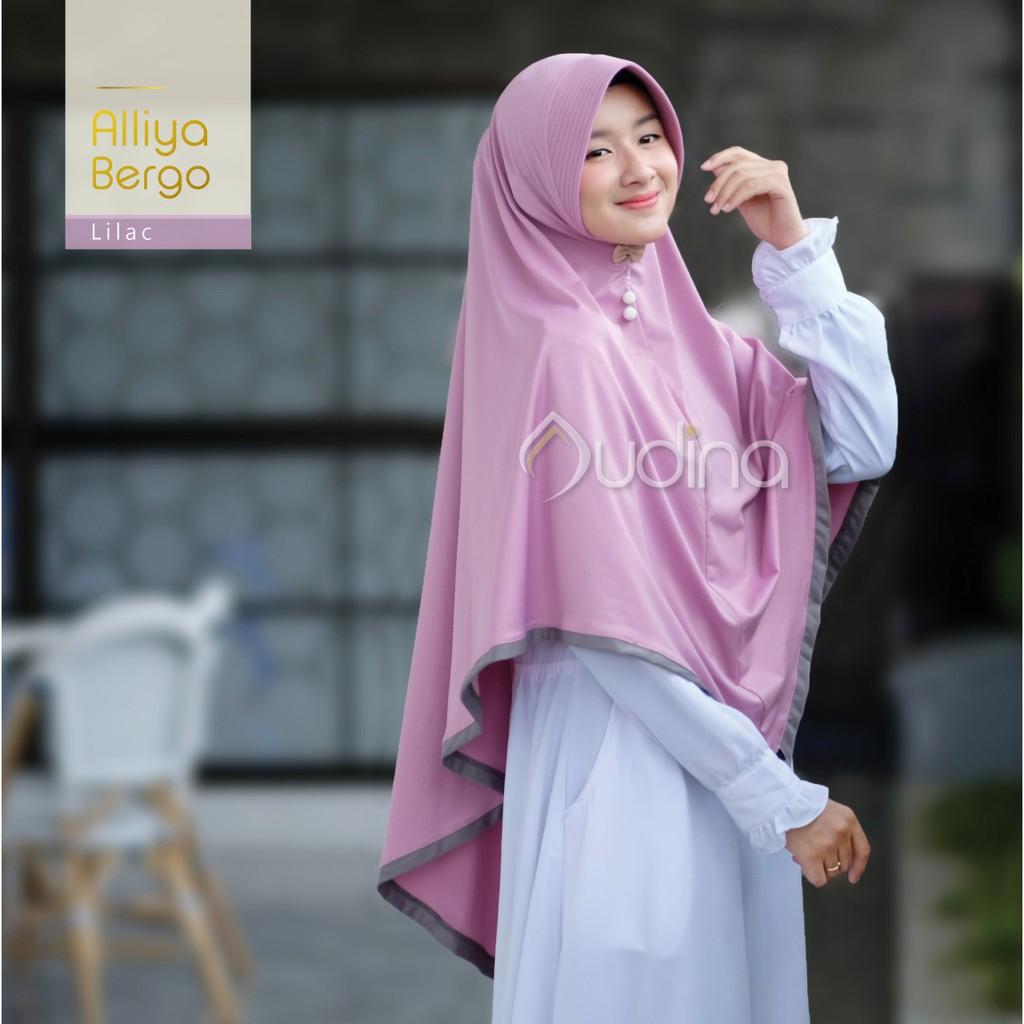 HARGA SPESIAL!!! JILBAB/KHIMAR SYARI/AUDINA HIJAB/ALLIYA BERGO (size jumbo/bahan jersey orenji/pet antem)