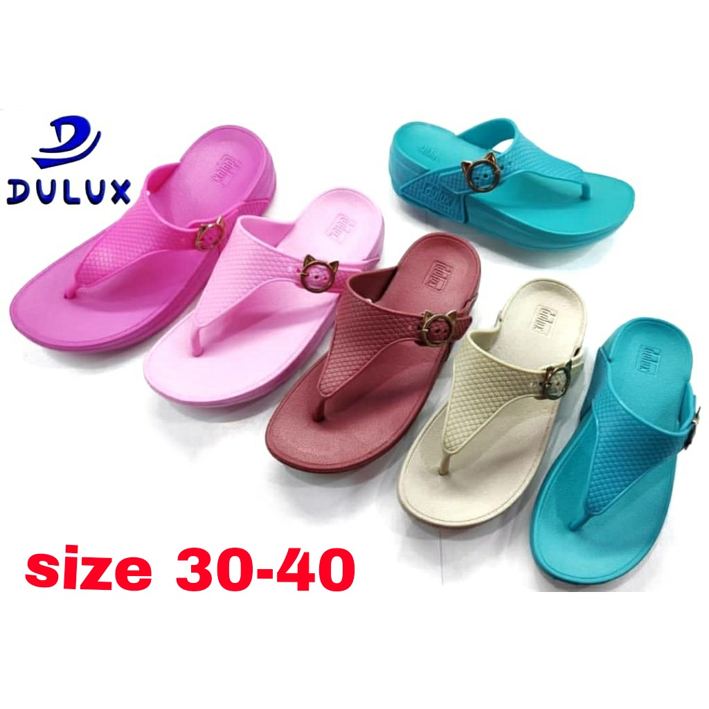 sandal anak perempuan model trendy sandal anak karet dulux Lazada