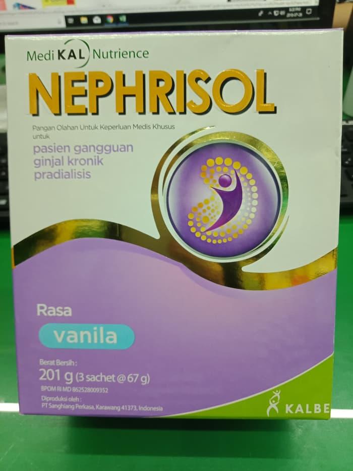Nephrisol Susu Rasa Vanilla 185Gr Kalbe