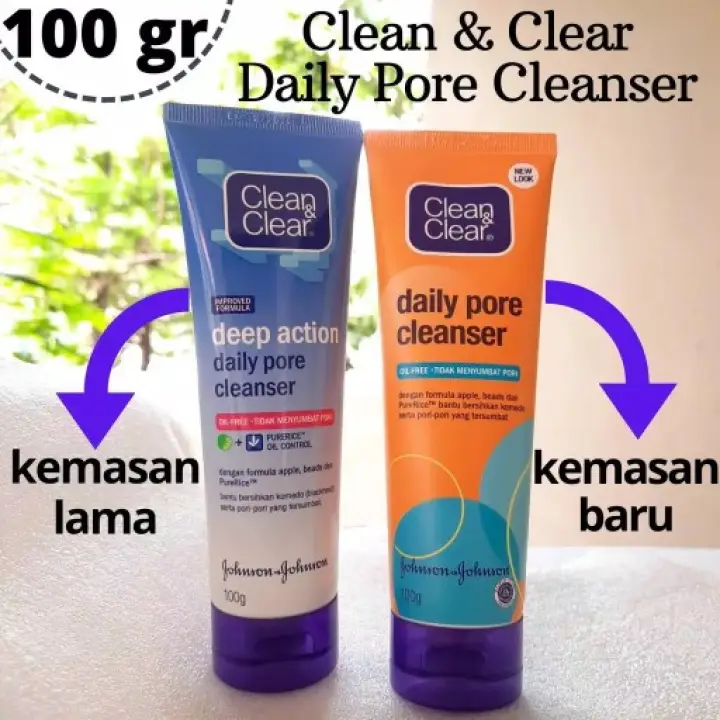 deep action daily pore cleanser