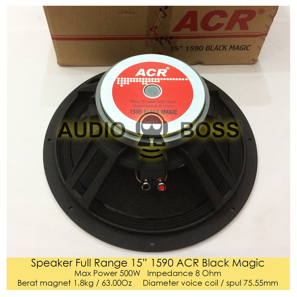 speaker acr 1280 black magic