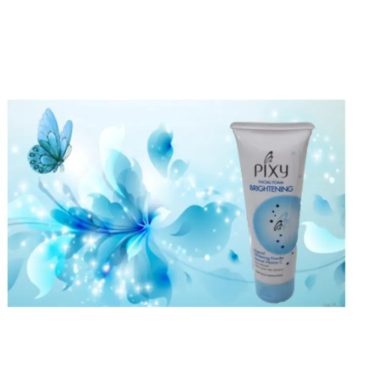 pixy brightening facial foam