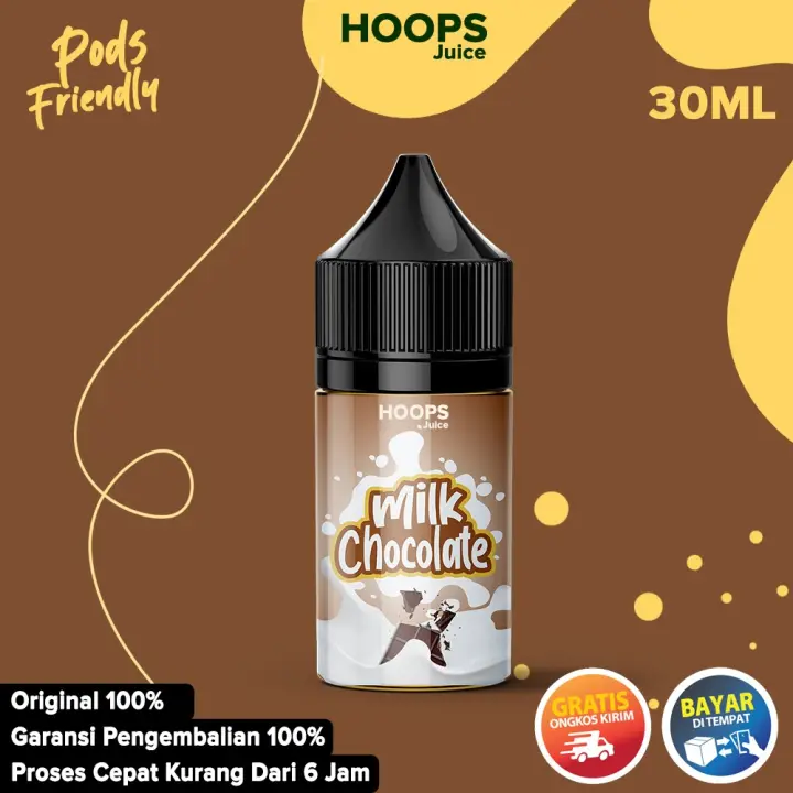 Liquid Pod Hoops Juice Milk Chocolate Creamy 30ml 0nic Eliquid