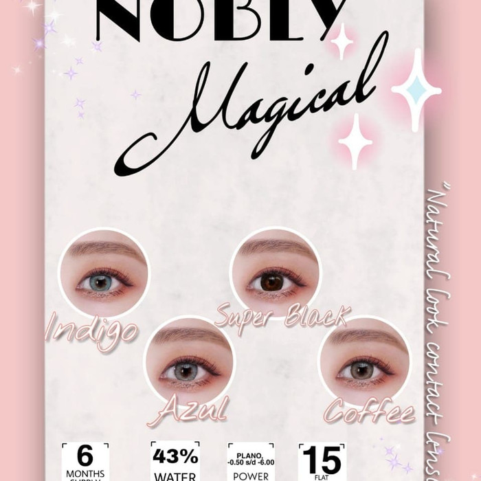 Bisa Cod Softlens Nobly Idol Roze Magical Normal Dan Minus Softlens Softlense Lazada Indonesia