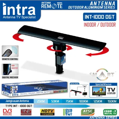 Antena TV digital / Analog Remote Indoor / Outdoor Intra INT 1000 DGT 1000DGT Antenna INTRA-1000DGT