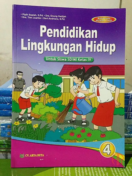 Buku Kelas 4 Sd Mi Pendidikan Lingkungan Hidup Plh Lazada Indonesia