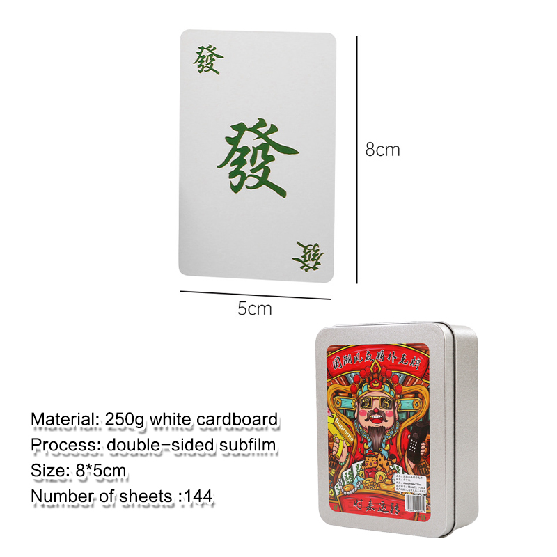 Kartu Mahjong/Mahjong Playing Cards/Kartu Mahjong Tradisional Cina ...