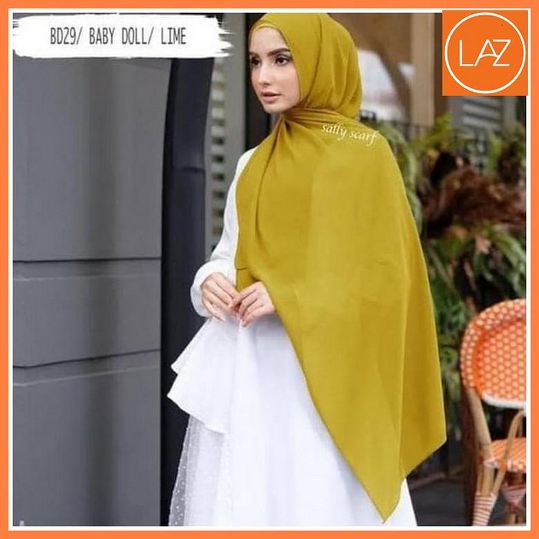 Pasmina Hijab Kerudung Pasmina Jilbab Pasmina Hijab Pasmina Polos Basic Panjang Jilbab Diamond Italians / Diamond Crepe -Kerudung bergo - Kerudung bella square - Kerudung segi empat motif