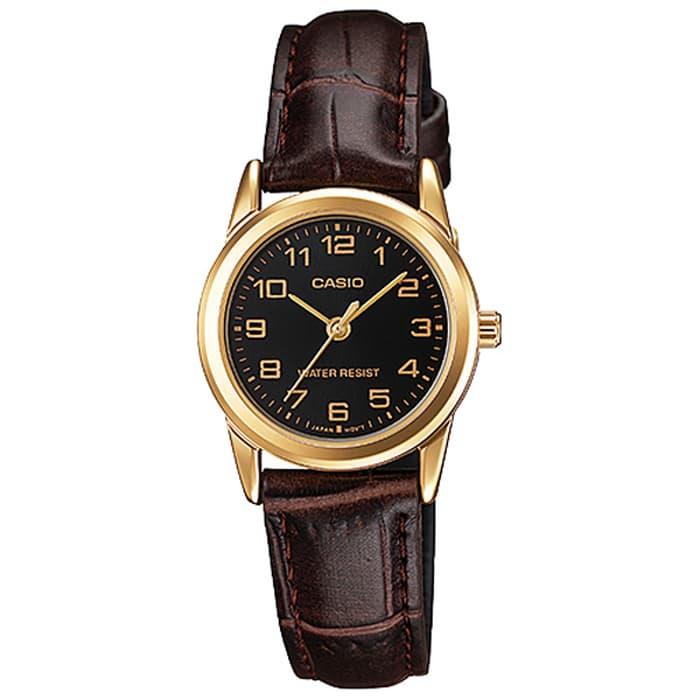 CASIO LTP-V001GL-1B JAM TANGAN WANITA ORIGINAL ORI BERGARANSI RESMI 1TH