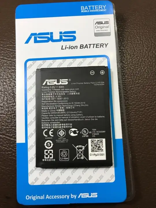 Asus Zenfone Go 5 Inch C11p1506 Zc500tg Zoovd Z00vd Original Baterai Batrai Batere Batrei Batery Battery Batre Battre Lazada Indonesia