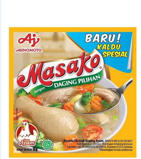 Promo 12 Sachet Masako Penyedap Masakan Rasa Ayam Dan Sapi Lazada