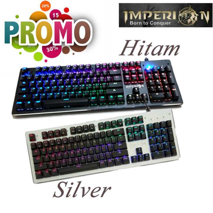 Imperion Keyboard Mechanical Mech 10 RGB Full Size 