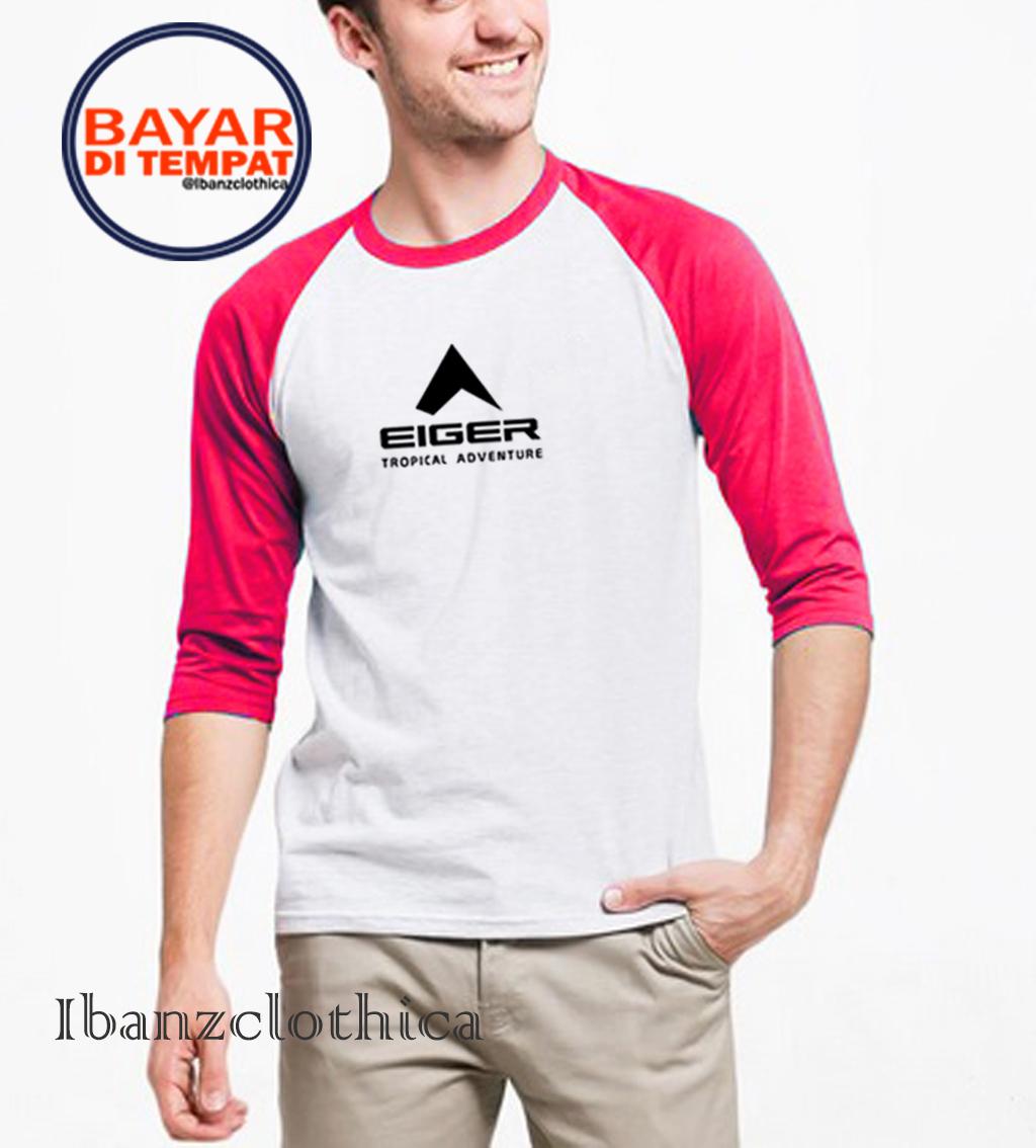 Ibanzclothica - Kaos Polos Marun - Hitam - Putih - Abu-abu - Navy Premium / Kaos Raglan / Kaos Olahraga 01 / Kaos Outdoor / Kaos Pria