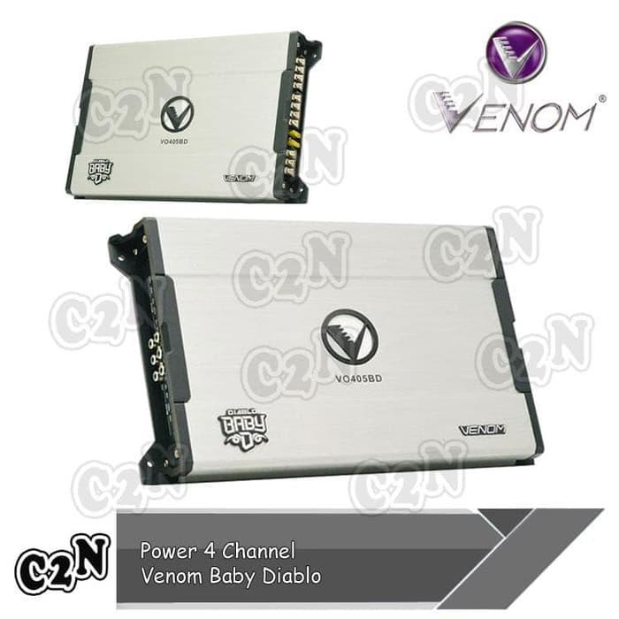 Power 4 Channel Venom Baby Diablo Mobil Suzuki Carry