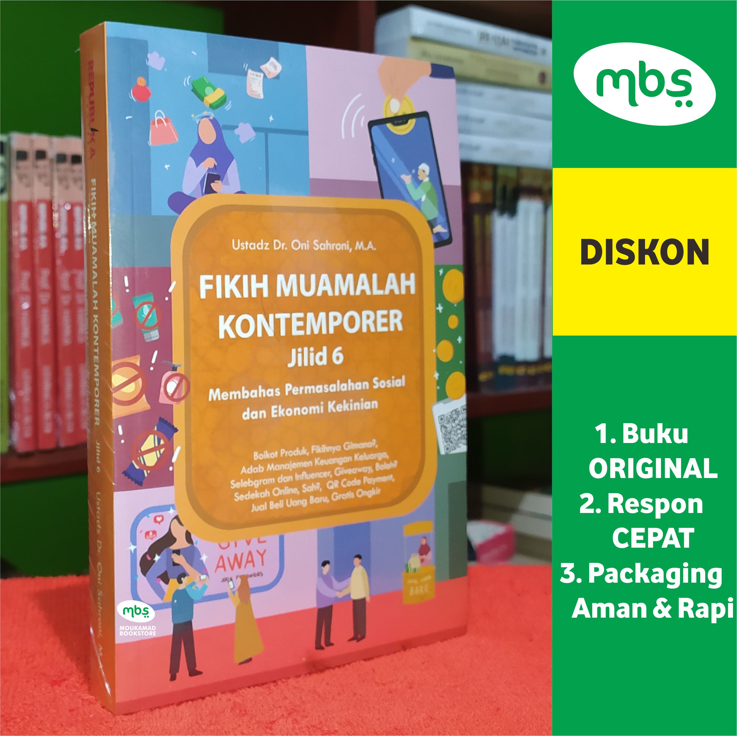 BUKU FIKIH MUAMALAH KONTEMPORER JILID 6 - Membahas Permasalahan Sosial ...