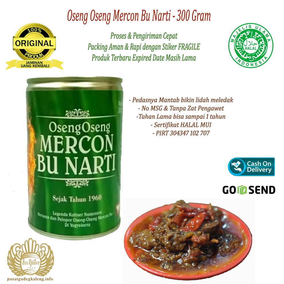 Oseng Oseng Mercon Bu Narti Khas Jogja - 300Gram