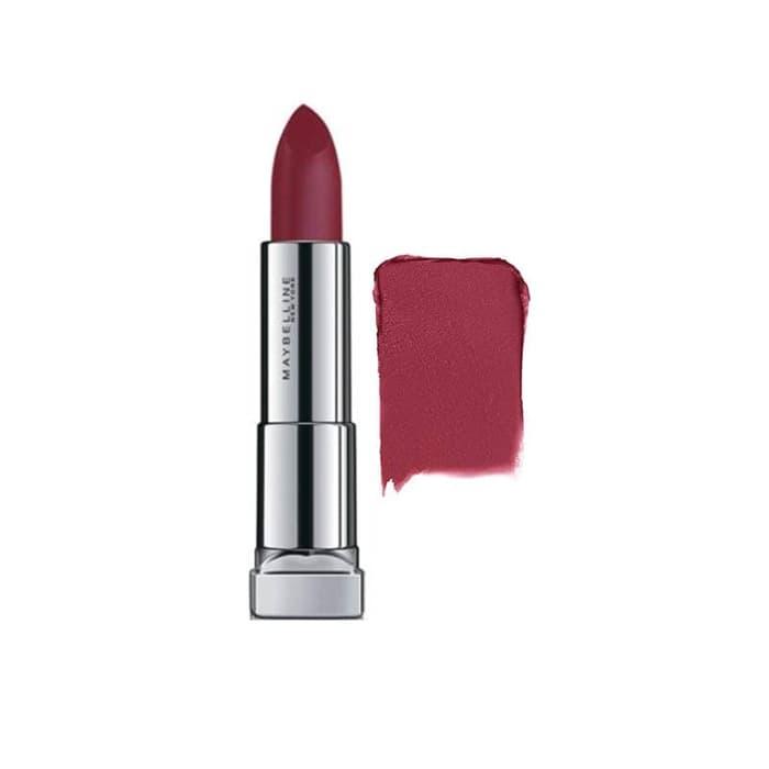 TERLARIS Maybelline Lips Color Sensational Powder Matte Plum Perfect (408412) - ZUjurXvx