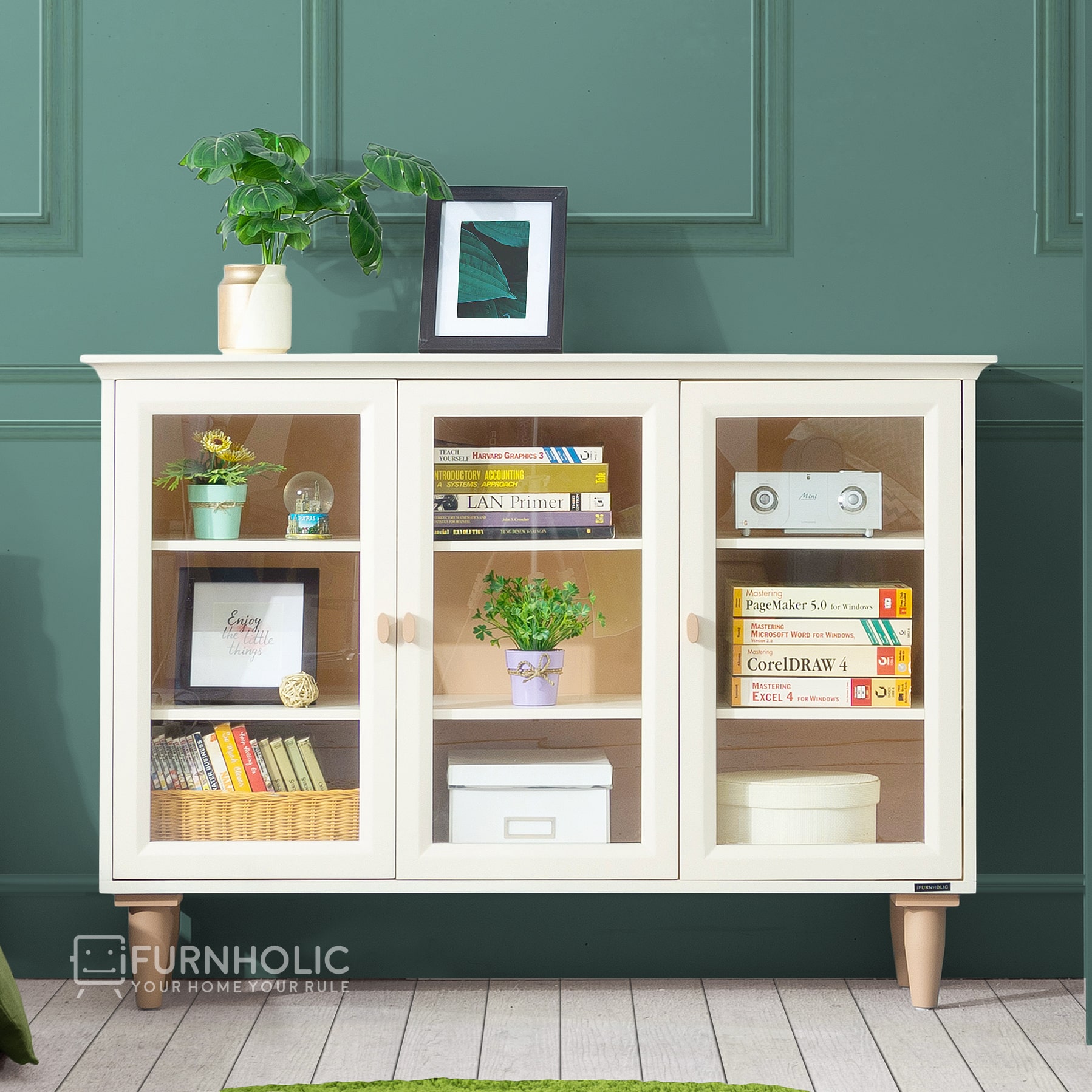 Jual Rak Buku 6 Pintu Terbaru | Lazada.co.id