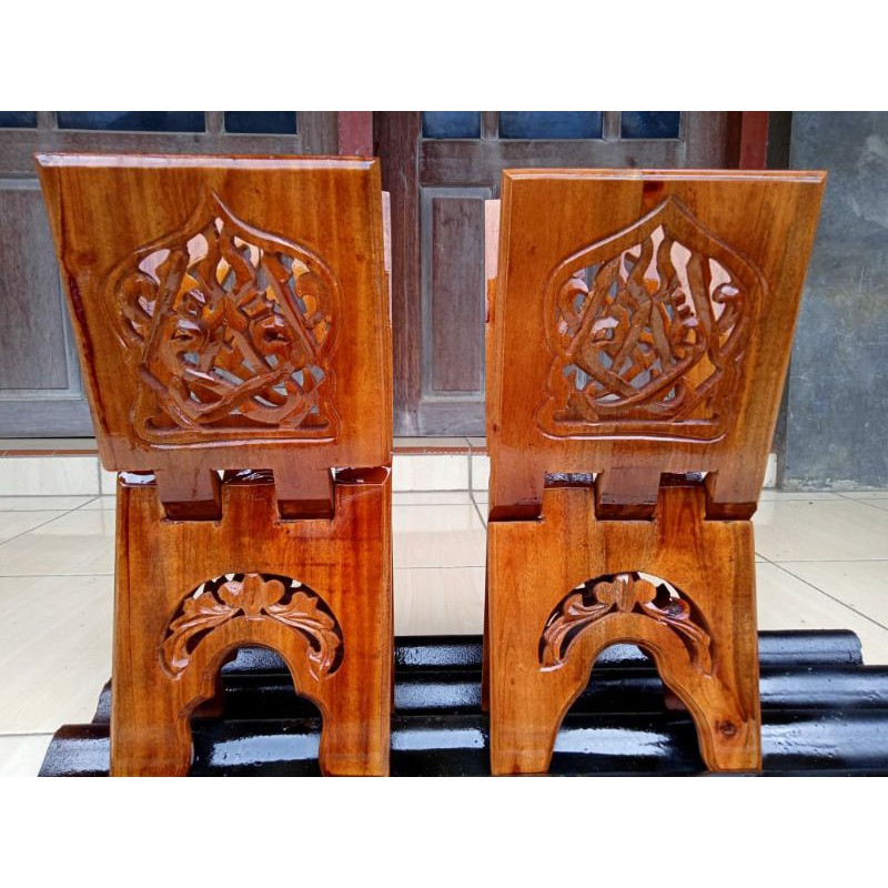 Rekal Kayu Jepara Al-Qur'an Motif Iqro' Iqra Ukur 15 18 20 Kaligrafi ...
