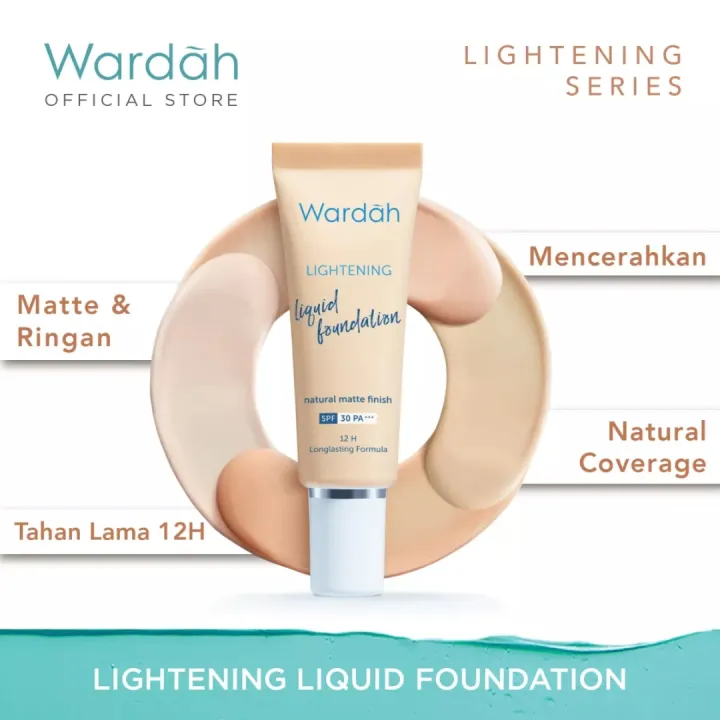 wardah foundation lightening