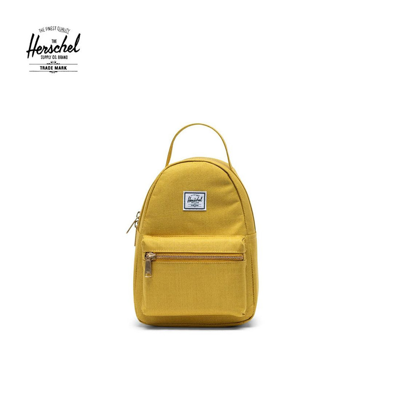 herschel yellow mini backpack