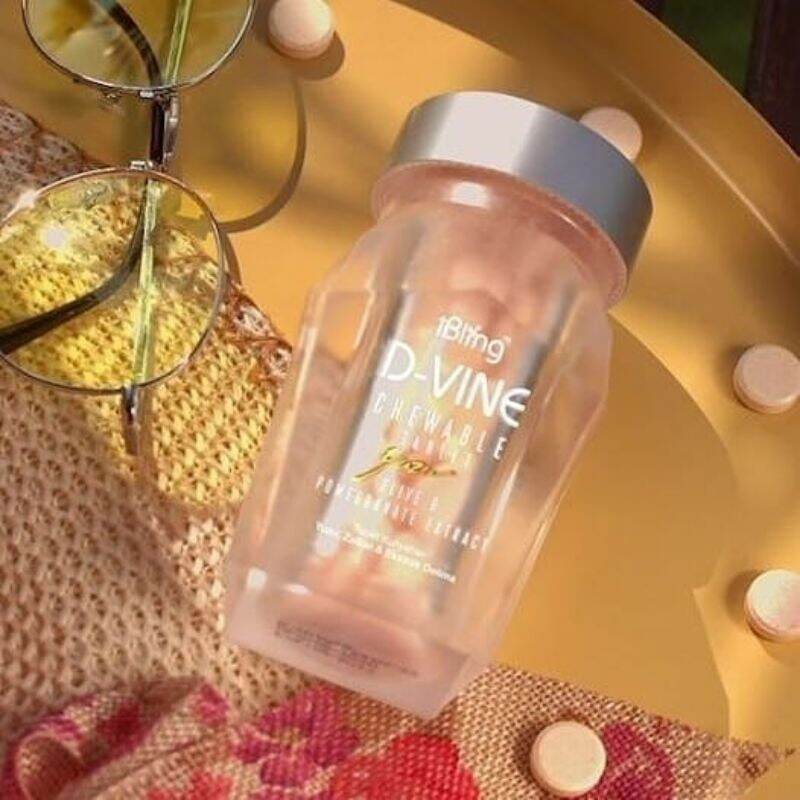 D vine collagen asli Devin collagen permen candy isi 60 butir d vine