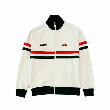 Tractop Jaket Pria Tracktop Ellesse Putih Casuall Premium