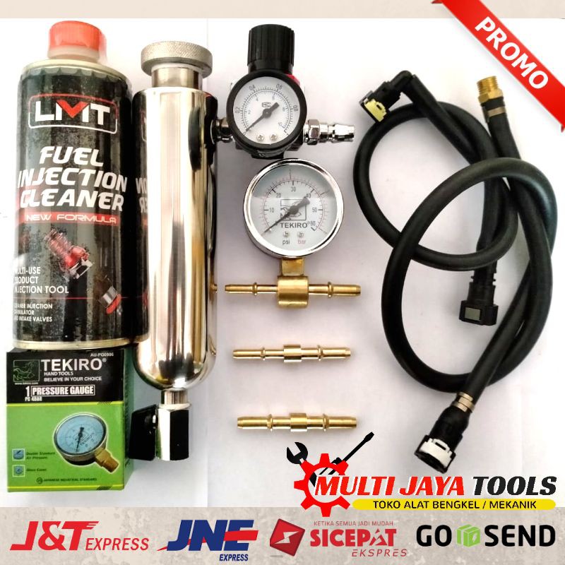 [ Lengkap ] Alat Servis Injeksi Motor | Tabung Infus Injektor ...