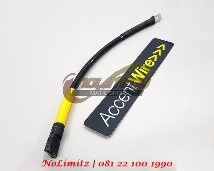 Accent Wire Performance Black Kabel Setan NMAX XMAX Aer