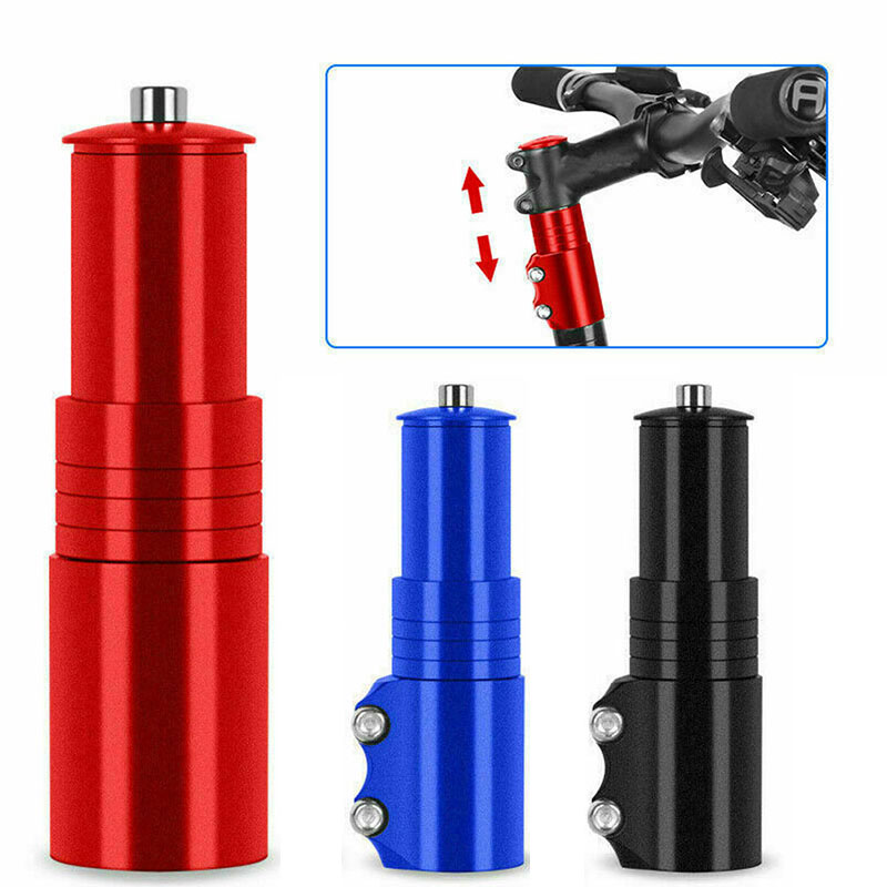 Sepeda Bike Handlebar Fork Stem Riser Rise Up Extender Extension Heads Up Bicycle Handlebar Stem
