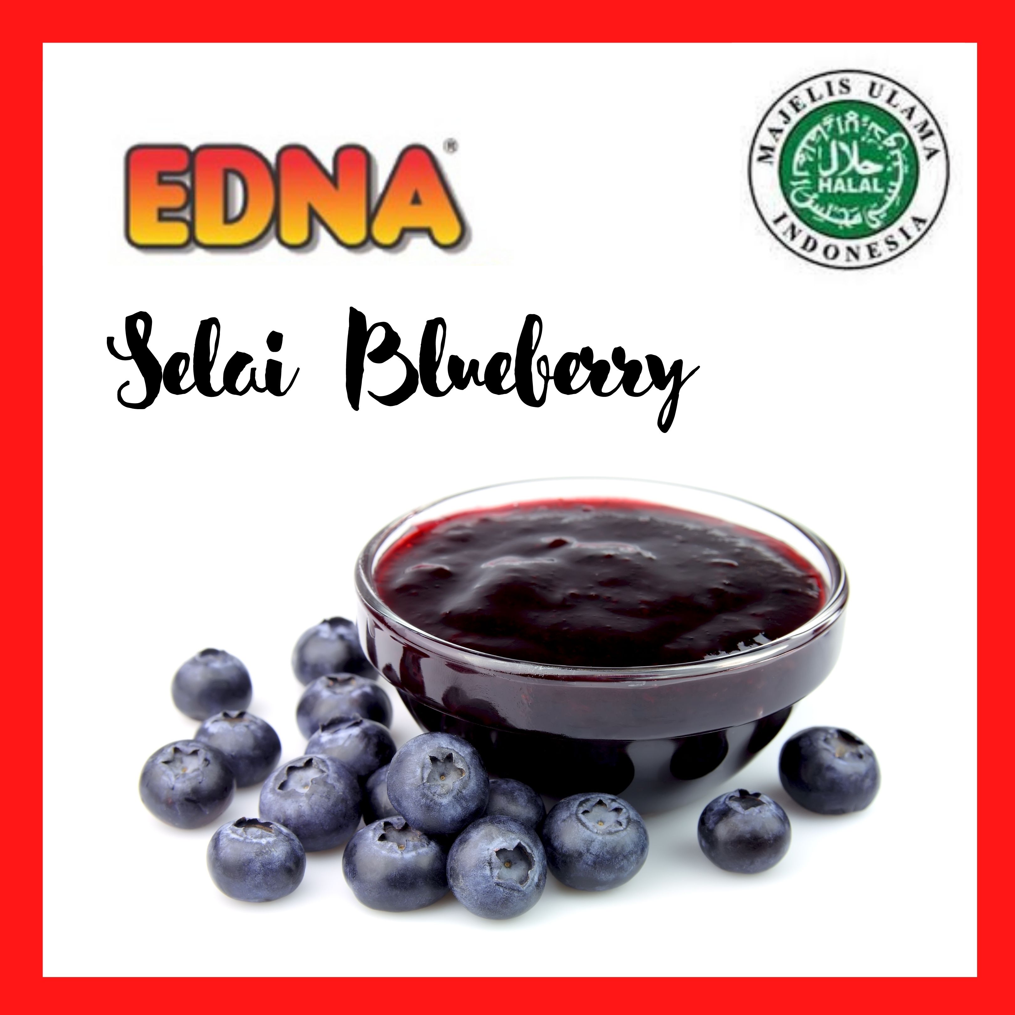 SELAI BLUEBERRY EDNA ENAK 250GR REPACK Lazada Indonesia