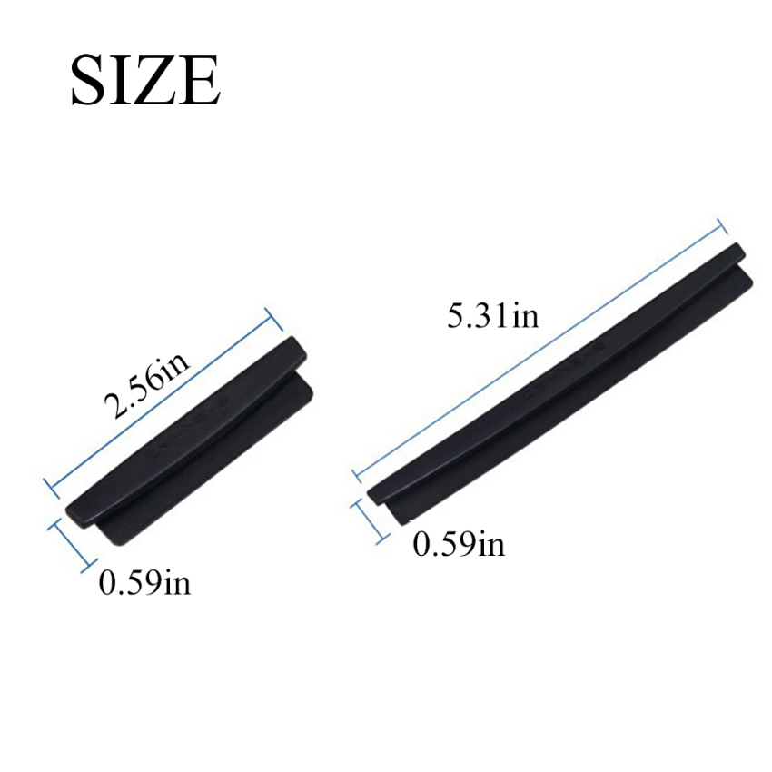 Dải Bảo Vệ Cạnh Bên Cửa Xe Ô Tô 8 Cái/bộ Miếng Dán Bảo Vệ Tay Nắm Cản Xe SUV Tự Động Đề Can Ô TÔ Thông Dụng
