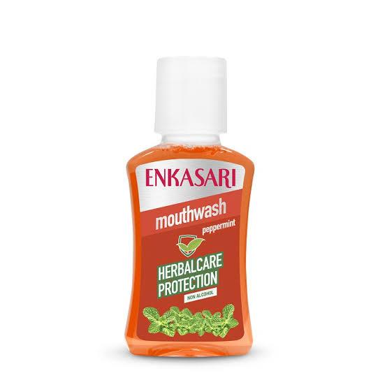 Enkasari Mouthwash Herbalcare Protection Peppermint 100ml