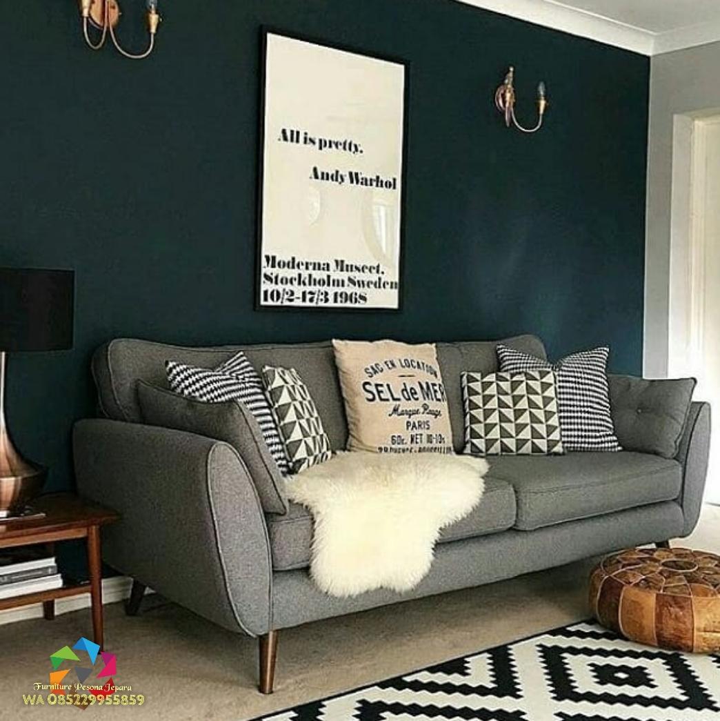 Kursi sofa set bantal peluk kualitas