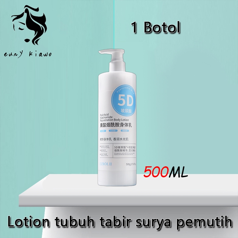 whitening body lotion pemutih Nikotinamid Lotion badan Hand body pemutih 500ML EZROLII Body