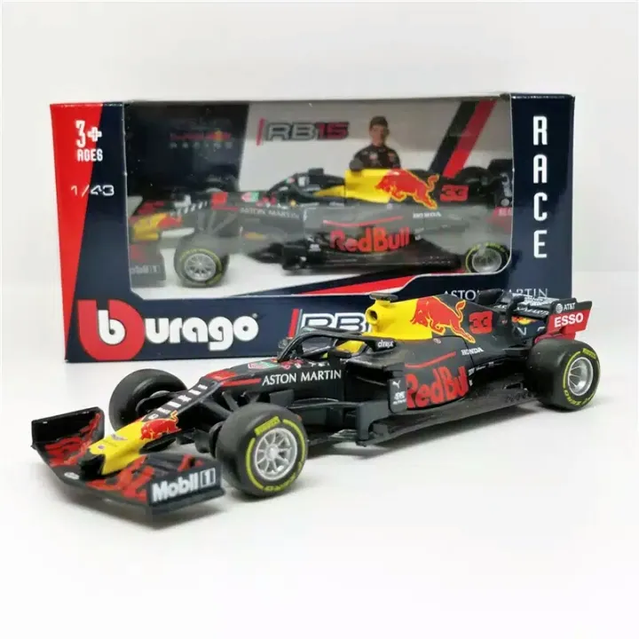 Miniatur Diecast Skala 1 43 Formula 1 Redbull No 33 Max Verstappen Lazada Indonesia
