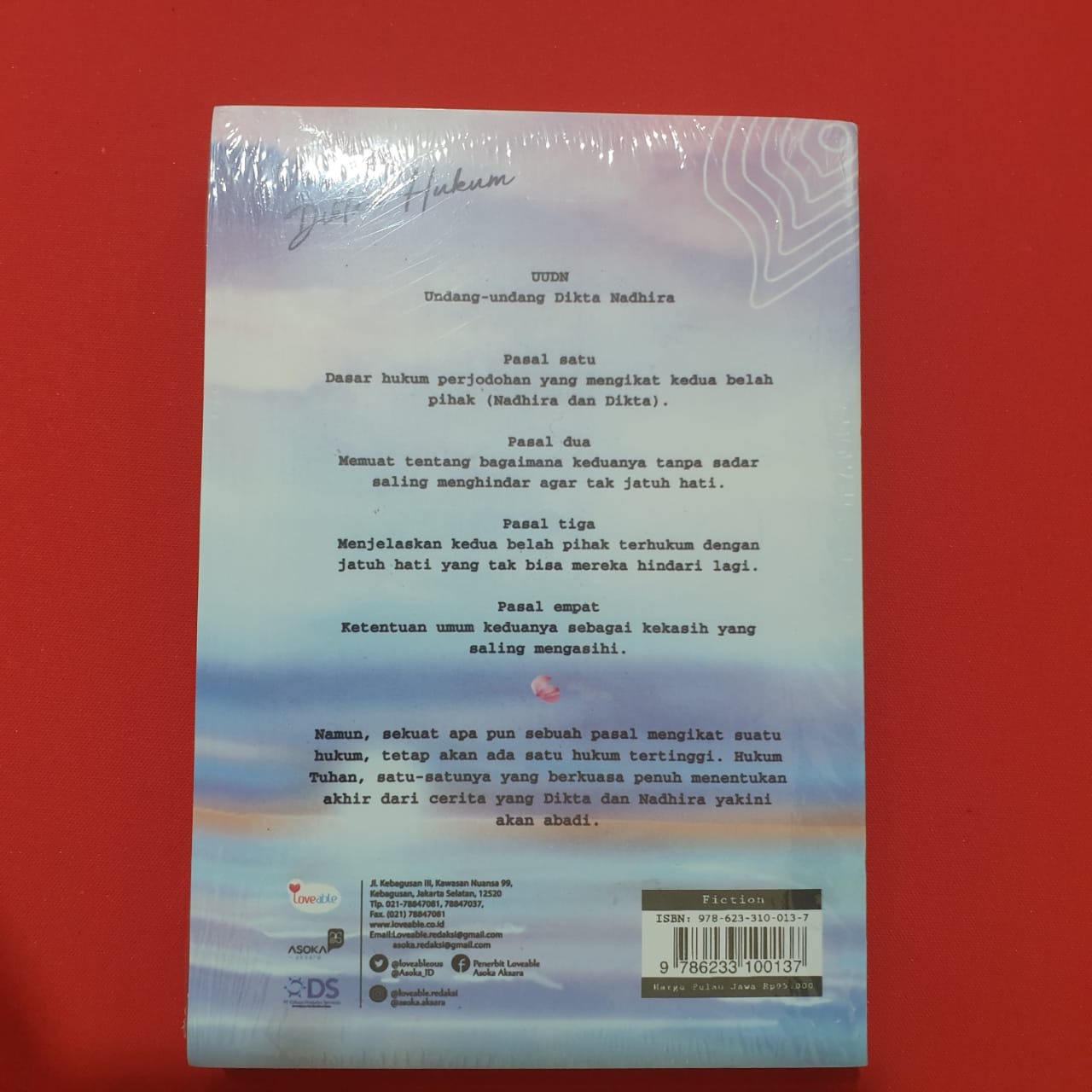 Novel Dikta Dan Hukum By Dhia An Farah Lazada Indonesia