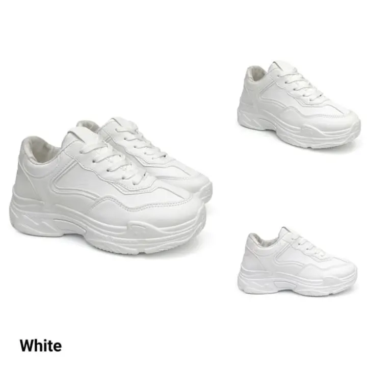 Pvn Sepatu Sneakers Wanita Sport Shoes 512 White 39 Sepatu
