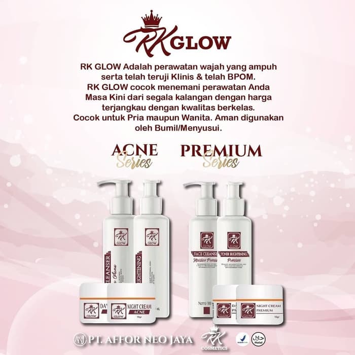 rk glow acne