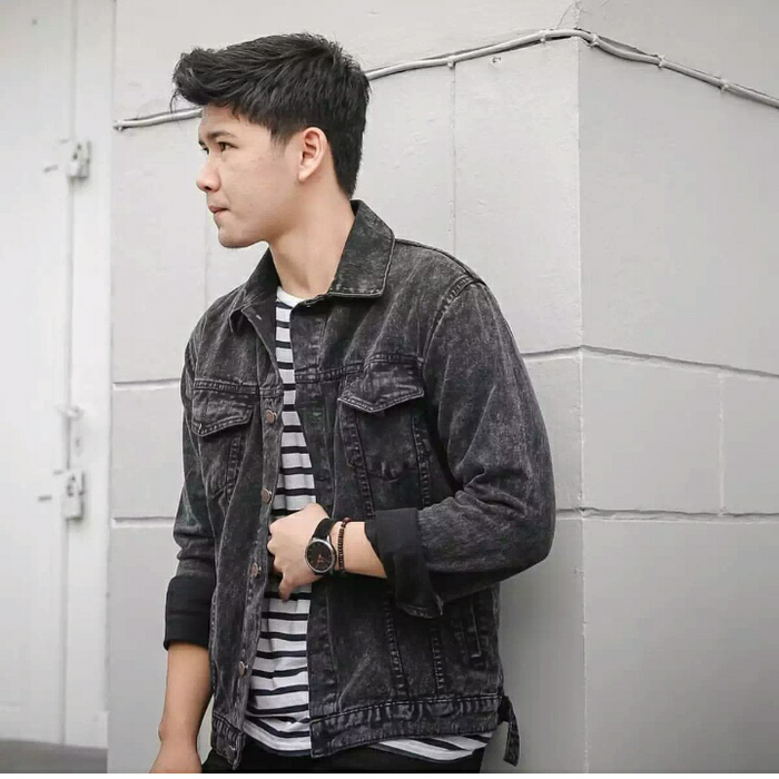 Jual Jaket Jeans Snowblack Pria Terbaru 