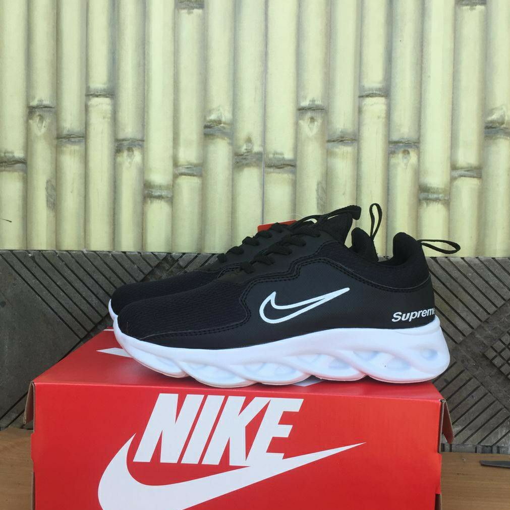 SEPATU PRIA COWOK COWO SP004 WARNA HITAM BIRU PUTIH