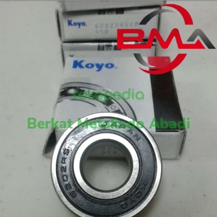 Alpha Technik Koyo Radlager 6202-2RS | 33-320-622
